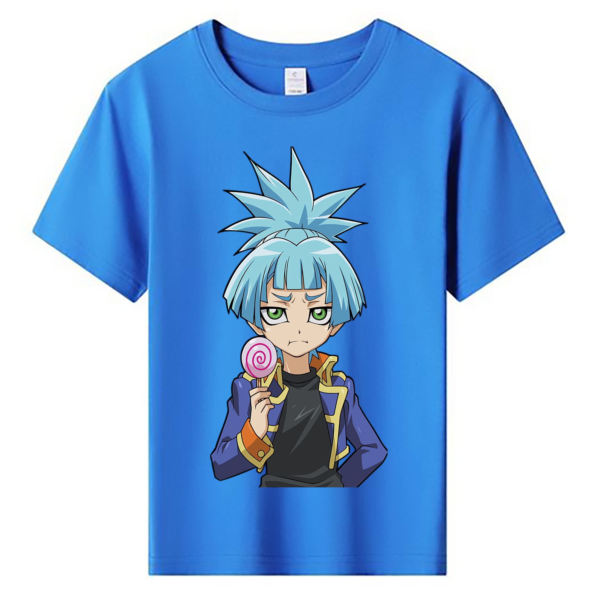 （画像用） 遊☆戯☆王 Yu-Gi-Oh! 綿100％キッズTシャツ（フロントプリント）